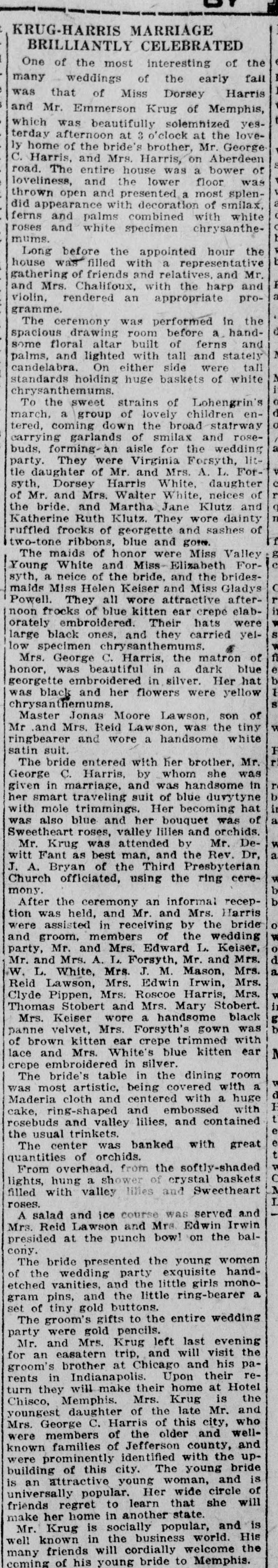 Dorsey Harris-Emmerson Krug